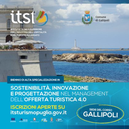 Alta formazione a Gallipoli: nella città bella arriva l’Istituto Tecnico Superiore per il Turismo - Corriere Salentino