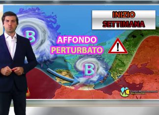 Le previsioni meteo del weekend