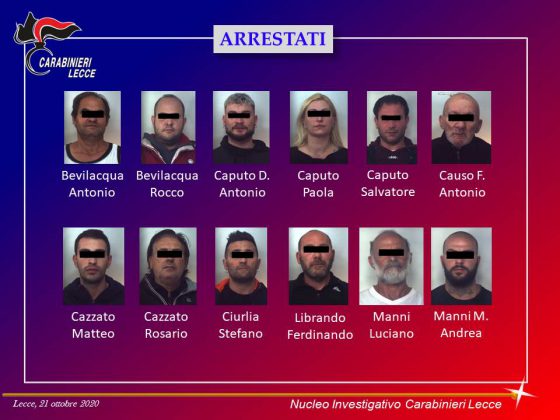 Tentati omicidi, droga ed estorsioni, blitz nella notte: 23 arresti - Corriere Salentino