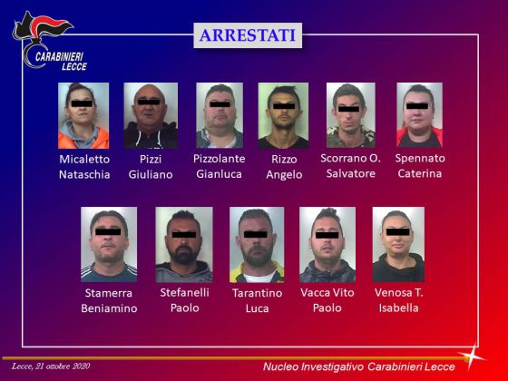 Tentati omicidi, droga ed estorsioni, blitz nella notte: 23 arresti - Corriere Salentino