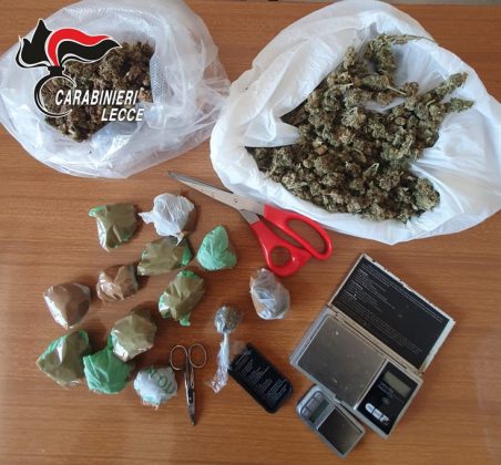 Marijuana in casa pronta per lo spaccio, finiscono ai domiciliari due pusher in provincia - Corriere Salentino