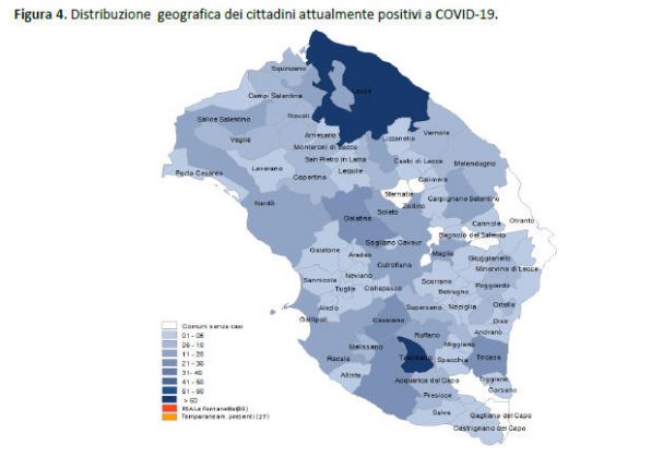 Report Asl: Covid 112 positivi a Lecce e a Taurisano. Raddoppio: 862 i casi nel Salento. Ecco i numeri nei paesi - Corriere Salentino