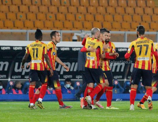 Prima vittoria in casa per i giallorossi, 3-1 sul Pescara di Oddo - Corriere Salentino