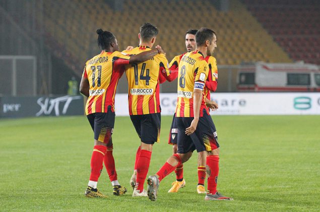 Prima vittoria in casa per i giallorossi, 3-1 sul Pescara di Oddo - Corriere Salentino