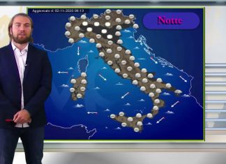Le previsioni meteo di oggi 4 novembre 2020