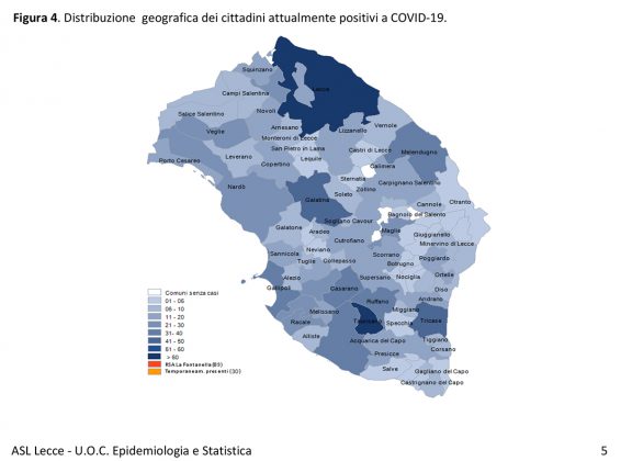 Report Asl covid: 175 casi a Lecce, 196 a Taurisano. Ecco tutti gli attuali positivi per ogni paese - Corriere Salentino