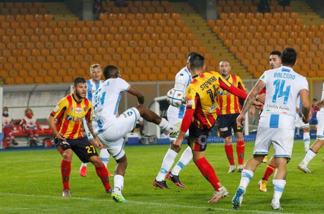 Prima vittoria in casa per i giallorossi, 3-1 sul Pescara di Oddo - Corriere Salentino