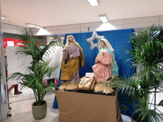 Seccia benedice la natività all’Ospedale Vito Fazzi - Corriere Salentino