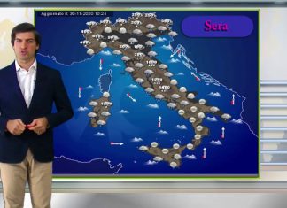 Le previsioni meteo di oggi 2 dicembre 2020