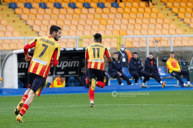 Lecce-Frosinone 2-2, beffa nei minuti finali per i giallorossi - Corriere Salentino