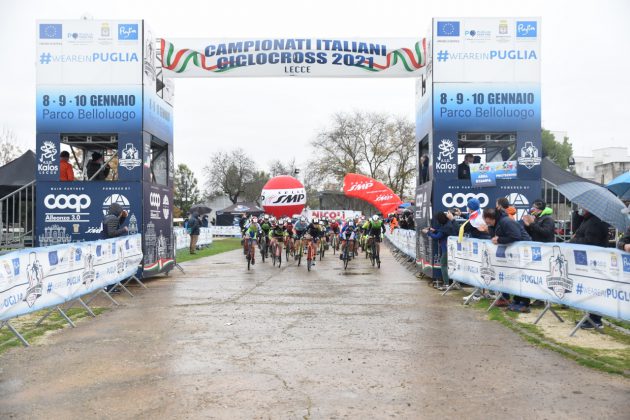 Campionati Italiani Ciclocross Lecce 2021, assegnati i titoli tricolori esordienti-allievi uomini e donne - Corriere Salentino