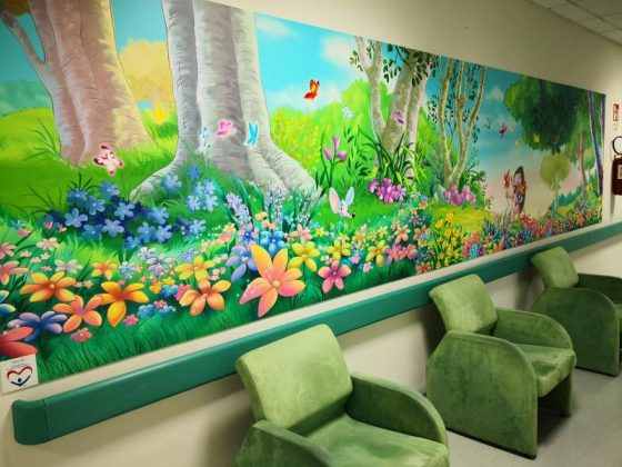 Una nuova umanizzazione pittorica per il Day Service Pediatrico dell'Ospedale di Casarano - Corriere Salentino