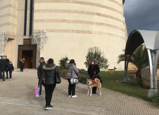 Benedizione degli animali presso la chiesa di San Massimiliano Kolbe a Lecce