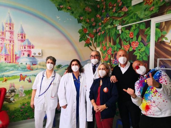 Una nuova umanizzazione pittorica per il Day Service Pediatrico dell'Ospedale di Casarano - Corriere Salentino