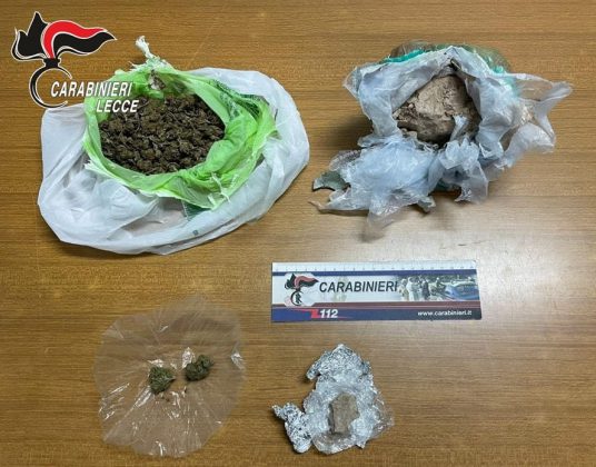 Droga in casa, nei guai 51enne. Minaccia di morte il padre per farsi consegnare soldi, ai domiciliari un 27enne - Corriere Salentino