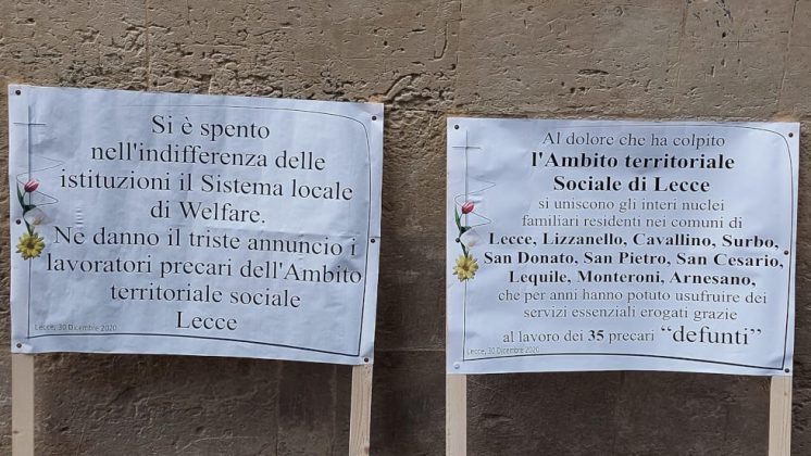 Ambito sociale di Lecce in sciopero: stallo sulle proroghe - Corriere Salentino