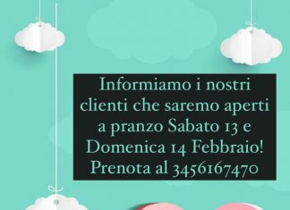 Lido dell’ancora: pranzo di San Valentino