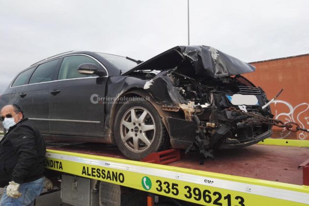 Tamponamento a catena sulla 275, tre auto coinvolte e un ferito: medico in ospedale con la gamba fratturata - Corriere Salentino