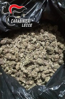 Consegna marijuana nelle mani dei carabinieri, nell'armadio oltre 300 grammi di eroina: in arresto - Corriere Salentino