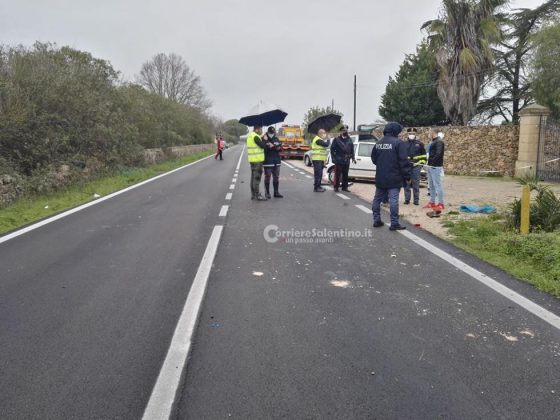 Tragedia alle porte di Galatina, perde il controllo del mezzo e finisce contro un muro: muore 88enne - Corriere Salentino