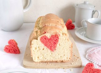 La ricetta del giorno: Plum-cake di San Valentino