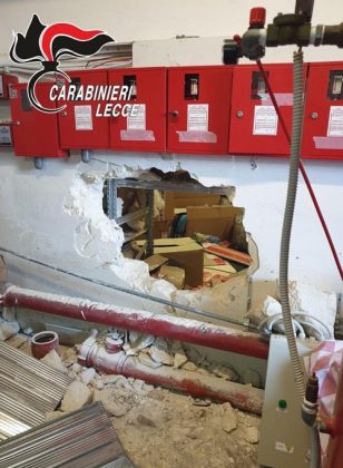 "Banda del buco" nel centro commerciale: razzìa di merce, casseforti ripulite. Bottino ingente - Corriere Salentino