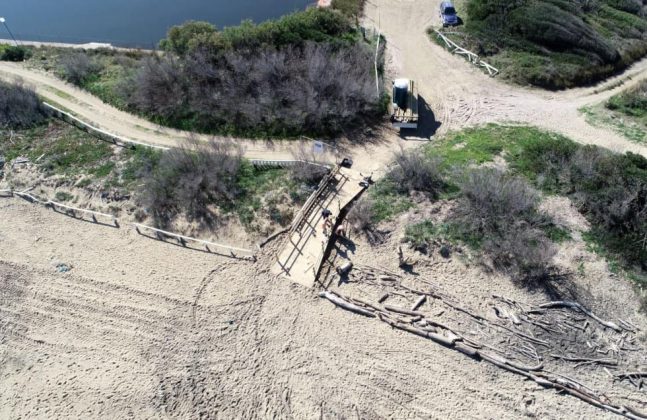 Progetto Welcome: concluso l’intervento sperimentale di ricostituzione del cordone dunale a San Cataldo - Corriere Salentino