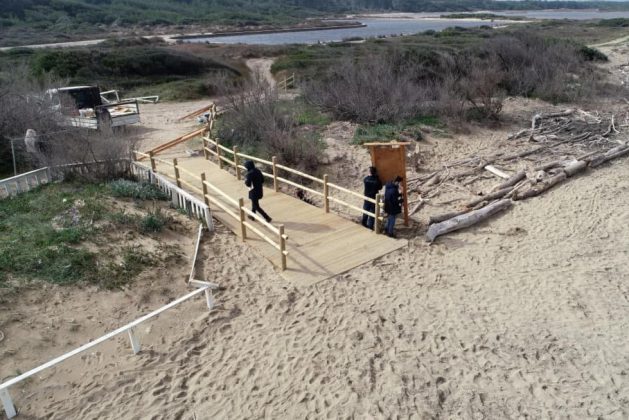 Progetto Welcome: concluso l’intervento sperimentale di ricostituzione del cordone dunale a San Cataldo - Corriere Salentino