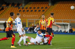Le pagelle dei giallorossi: Rodriguez è sempre tarantolato; l’1-2 è regalato da Berti - Corriere Salentino