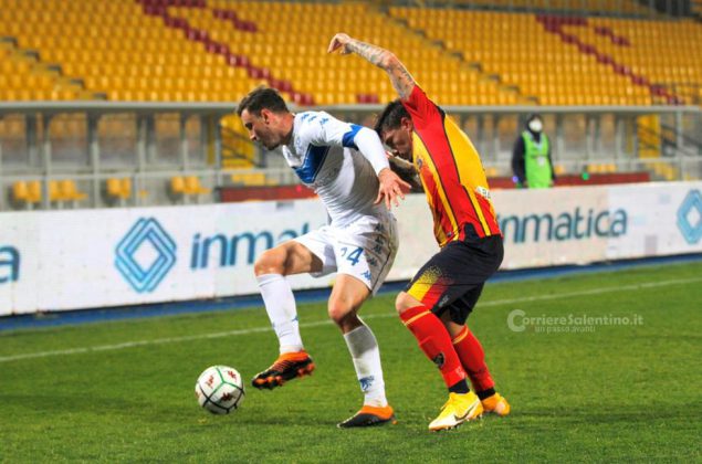 I giallorossi si fanno raggiungere nel finale contro il Brescia, 2-2 al Via del Mare - Corriere Salentino