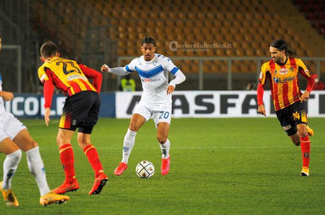 I giallorossi si fanno raggiungere nel finale contro il Brescia, 2-2 al Via del Mare - Corriere Salentino