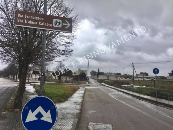Idee e Rinnovamento chiede più sicurezza in via Vecchia Merine percorsa dalla storica via Francigena - Corriere Salentino