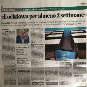 Allarme al Dea, terapia intensiva covid satura: nuovi posti a Galatina. Lopalco: “Necessario lockdown” - Corriere Salentino