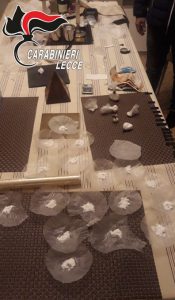 Cocaina suddivisa in dosi, hashish e sostanza da taglio: in arresto 44enne - Corriere Salentino