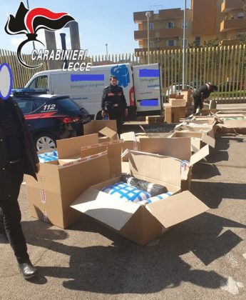 Maxi sequestro di droga nel parcheggio di un centro commerciale: nel furgone oltre 3 quintali di hashish e marijuana - Corriere Salentino