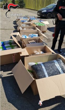 Maxi sequestro di droga nel parcheggio di un centro commerciale: nel furgone oltre 3 quintali di hashish e marijuana - Corriere Salentino