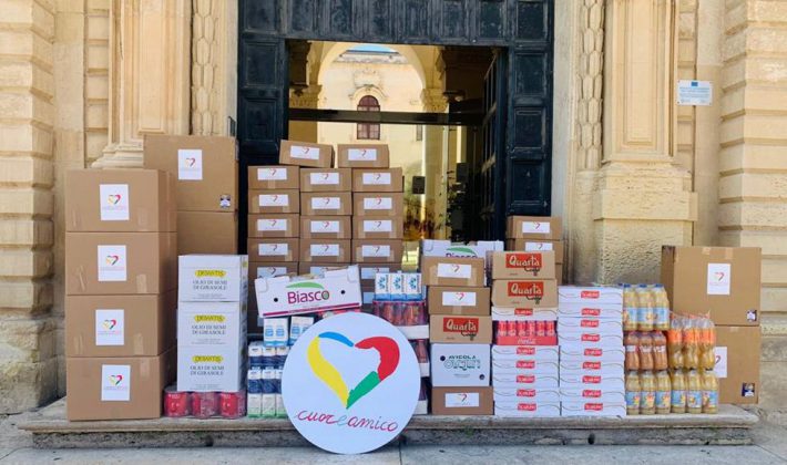 Cuore Amico: fine settimana dedicato alla consegna dei pacchi di generi alimentari - Corriere Salentino