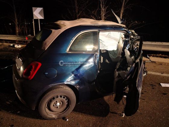 Tremendo schianto nella notte sulla 274, muore sul colpo un 35enne - Corriere Salentino