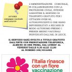 San Cesario, da domani attivo il servizio di trasporto gratuito per gli ultraottantenni che dovranno vaccinarsi - Corriere Salentino