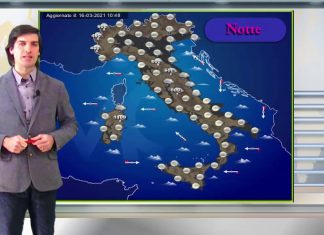 Le previsioni meteo di oggi 18 marzo 2021