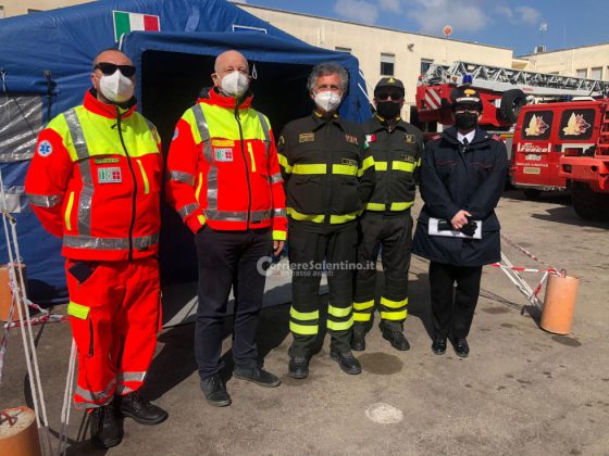 Prosegue la vaccinazione degli ultra 80enni e del personale scolastico. Avviata oggi quella delle Forze dell'Ordine - Corriere Salentino