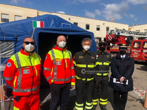 Prosegue la vaccinazione degli ultra 80enni e del personale scolastico. Avviata oggi quella delle Forze dell'Ordine - Corriere Salentino