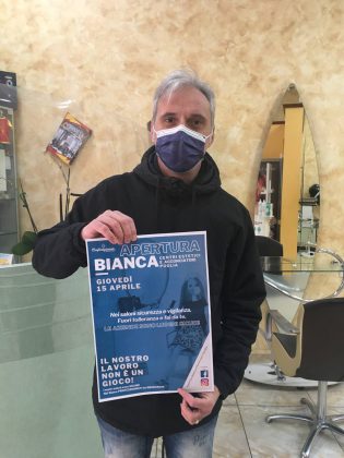 Manifestazione “bianca” delle imprese del benessere: anche nel Salento porte aperte per protesta - Corriere Salentino