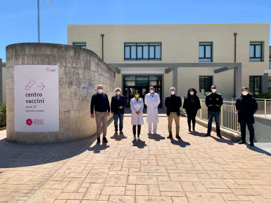 Completato l’allestimento del nuovo hub vaccinale di Campi salentina, si parte lunedì con 280 vaccinazioni al giorno - Corriere Salentino