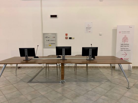 Completato l’allestimento del nuovo hub vaccinale di Campi salentina, si parte lunedì con 280 vaccinazioni al giorno - Corriere Salentino