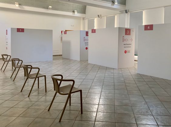 Completato l’allestimento del nuovo hub vaccinale di Campi salentina, si parte lunedì con 280 vaccinazioni al giorno - Corriere Salentino