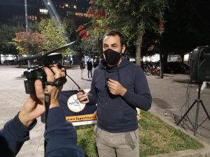 Ancora una protesta contro il coprifuoco: le partite Iva in piazza Mazzini - Corriere Salentino