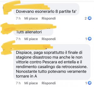Sticchi Damiani: “Ripartire senza dare nulla per scontato”. Il popolo del web si divide sull’esonero Corini - Corriere Salentino