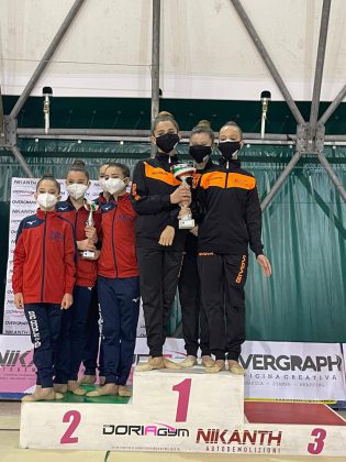 Ginnastica ritmica, pioggia di podi per le ginnaste della asd Delfino - Corriere Salentino