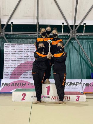 Ginnastica ritmica, pioggia di podi per le ginnaste della asd Delfino - Corriere Salentino